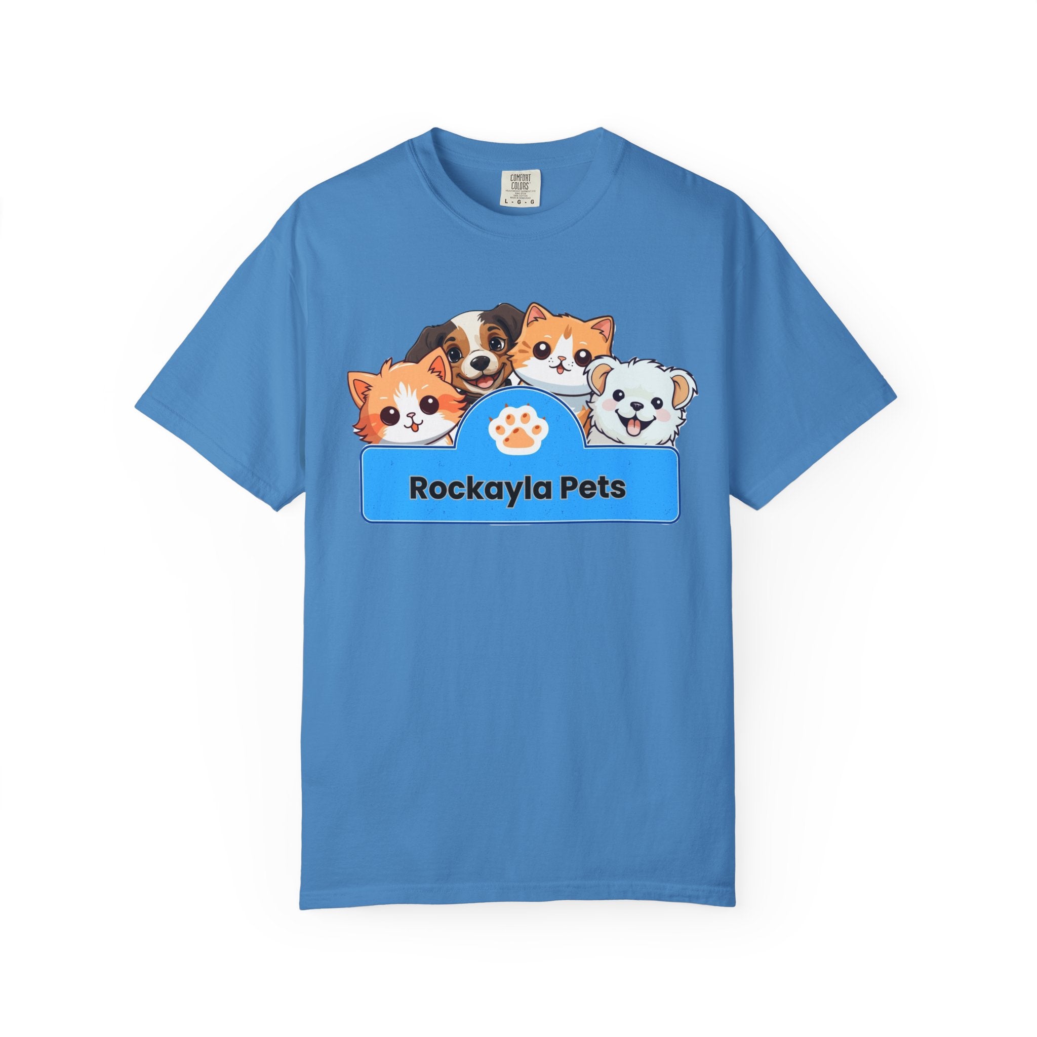 Rockayla Pets Cute Puppy & Kitten Graphic T-Shirt