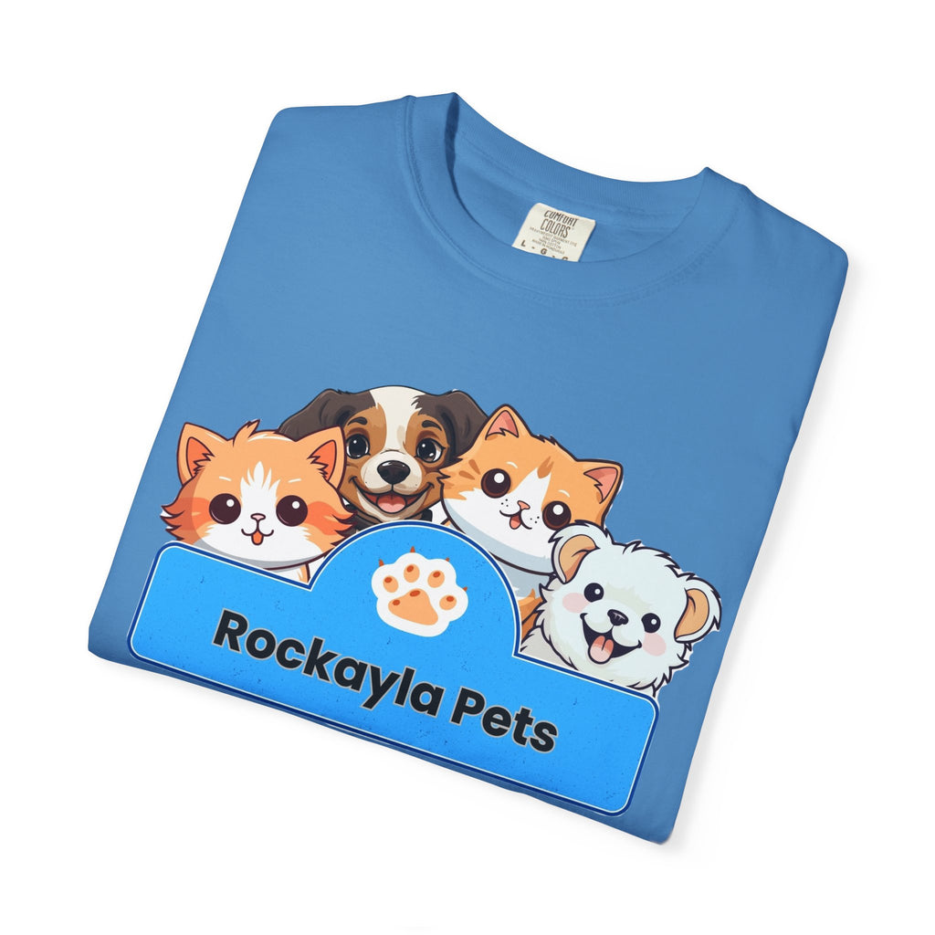 Rockayla Pets Cute Puppy & Kitten Graphic T-Shirt