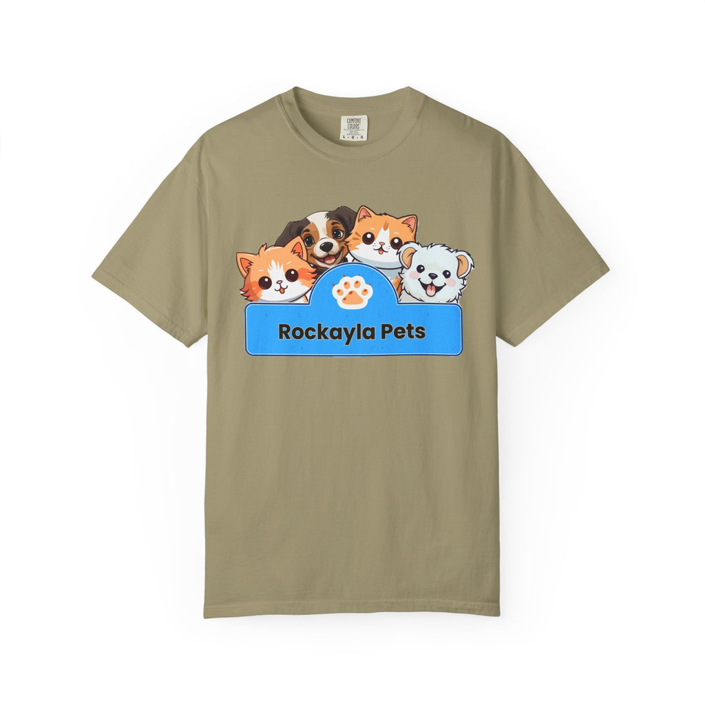 Rockayla Pets Cute Puppy & Kitten Graphic T-Shirt