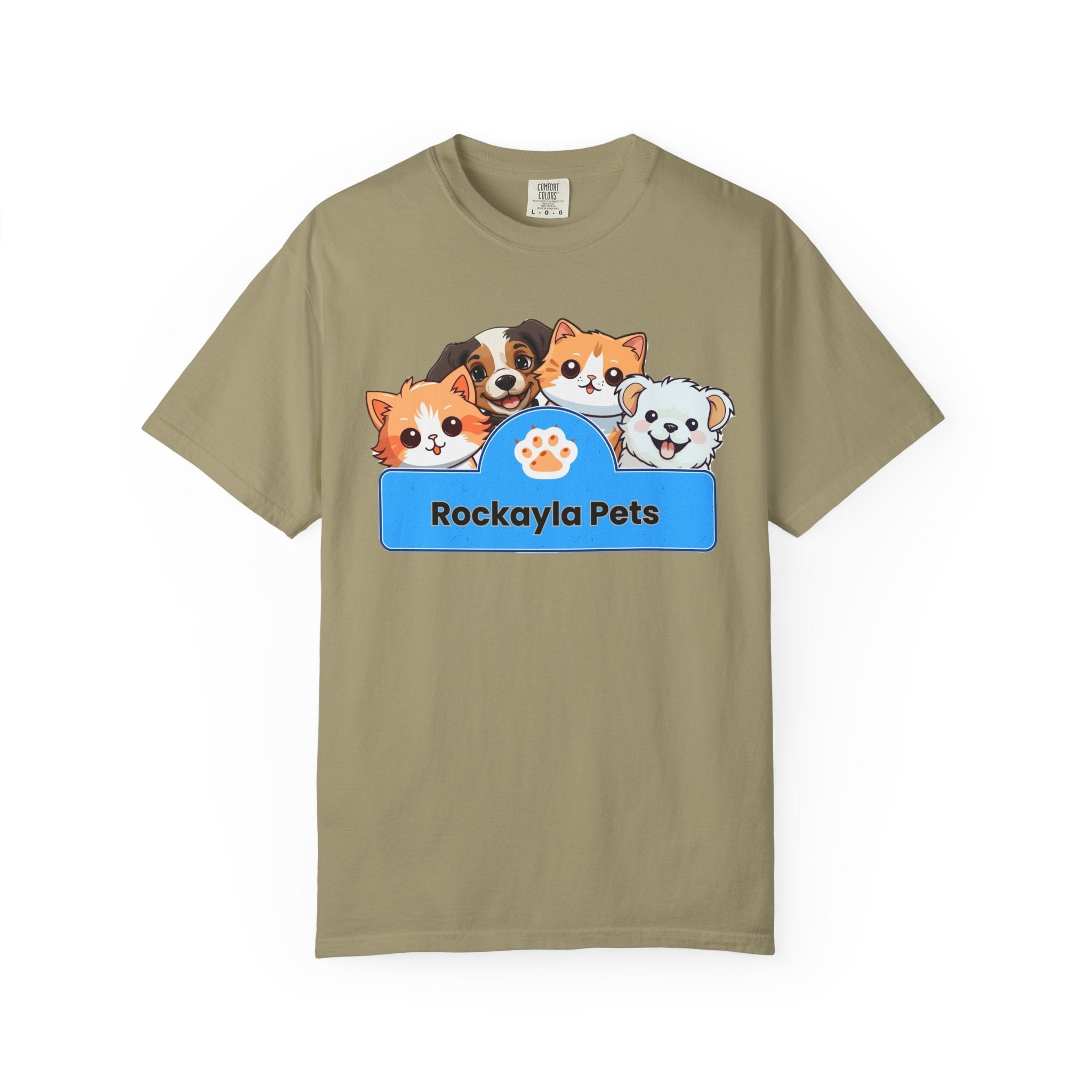 Rockayla Pets Cute Puppy & Kitten Graphic T-Shirt