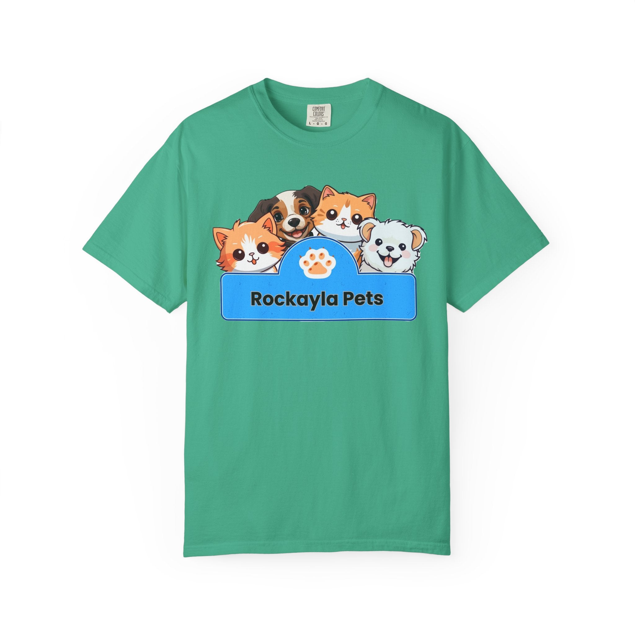 Rockayla Pets Cute Puppy & Kitten Graphic T-Shirt