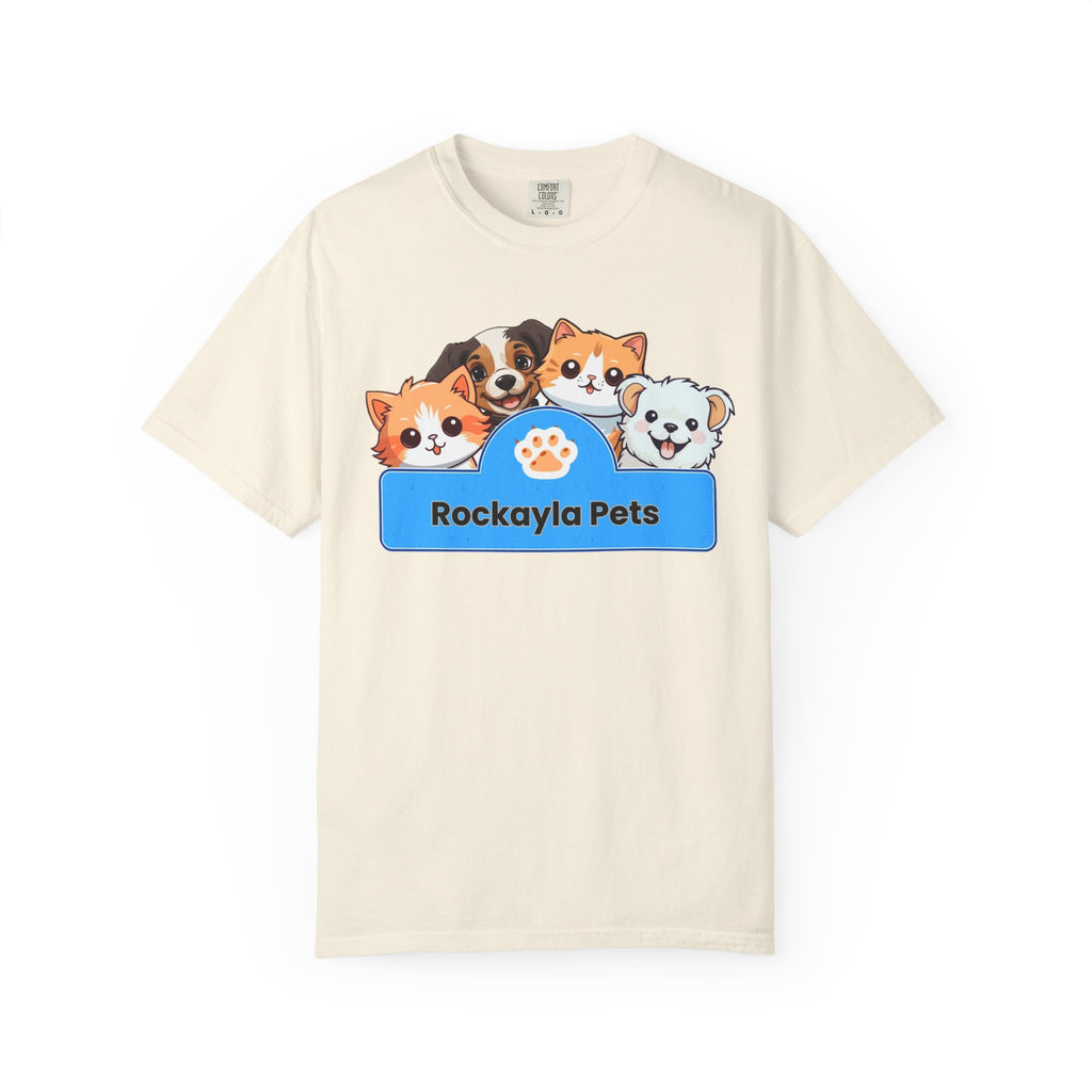Rockayla Pets Cute Puppy & Kitten Graphic T-Shirt