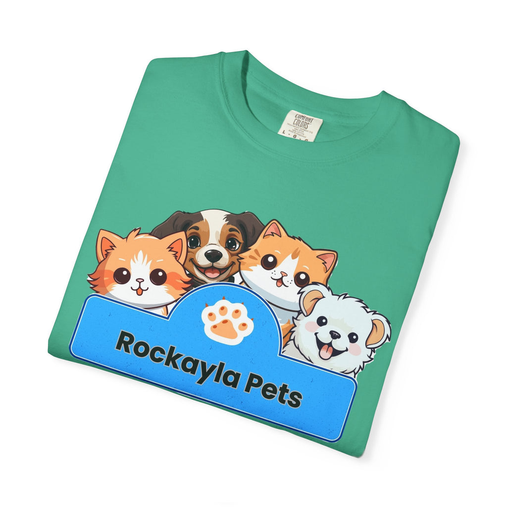 Rockayla Pets Cute Puppy & Kitten Graphic T-Shirt