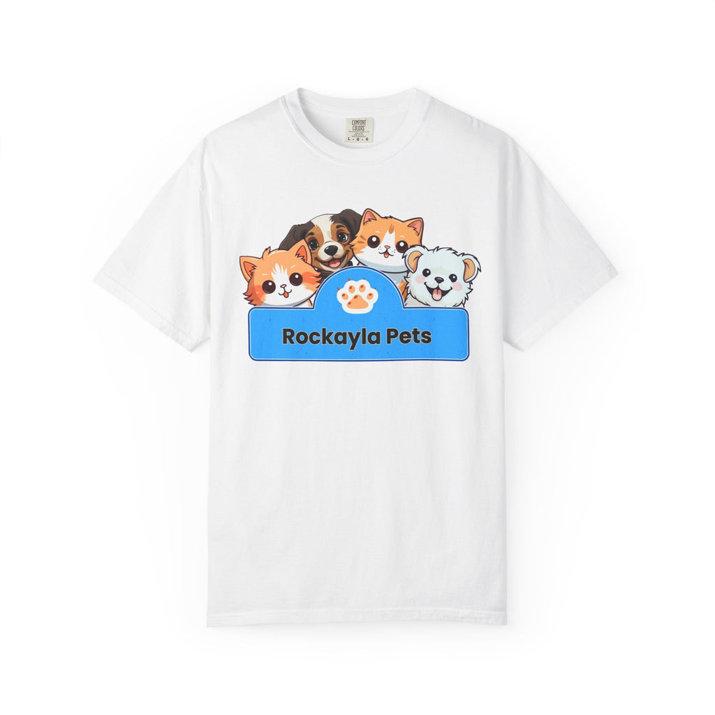 Rockayla Pets Cute Puppy & Kitten Graphic T-Shirt