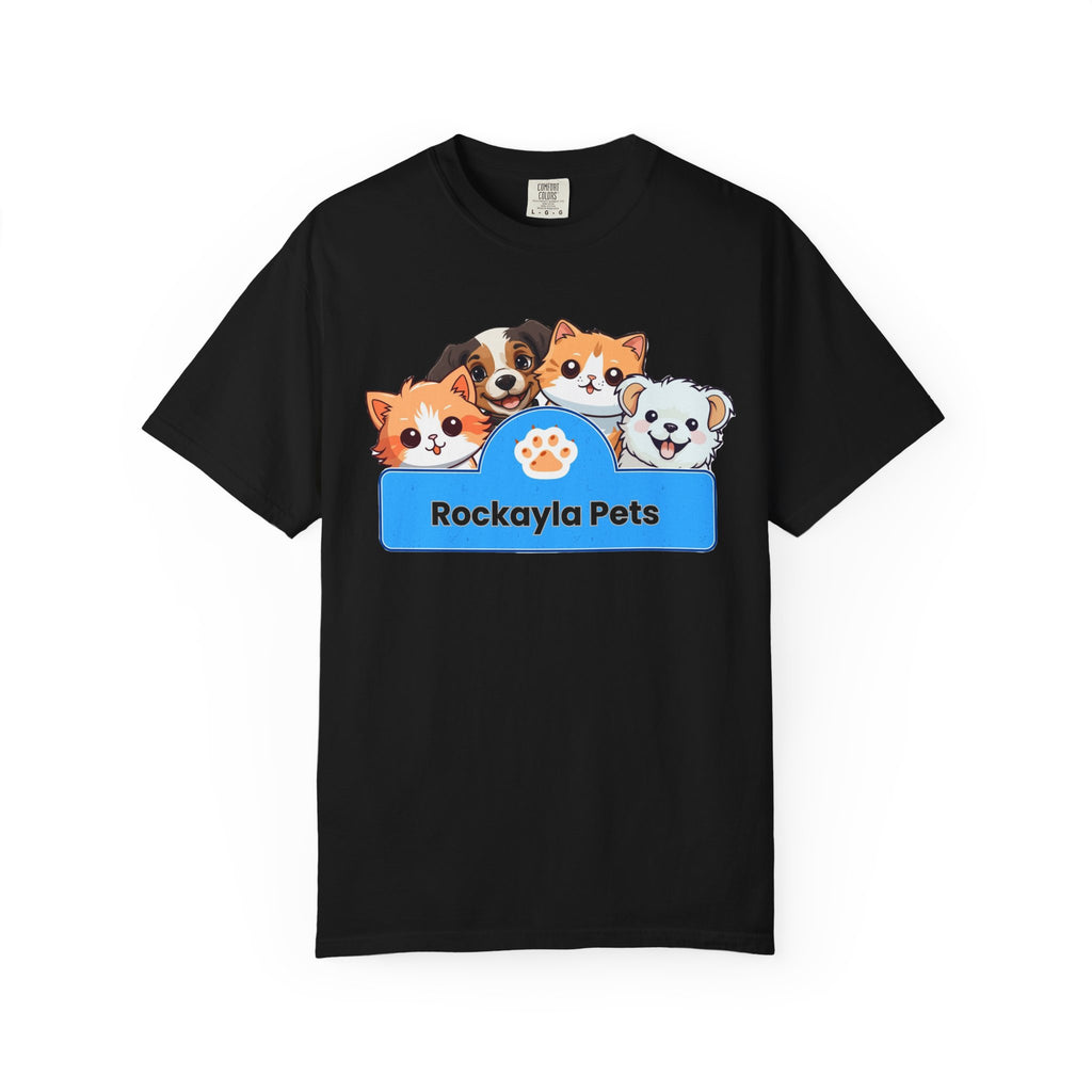 Rockayla Pets Cute Puppy & Kitten Graphic T-Shirt
