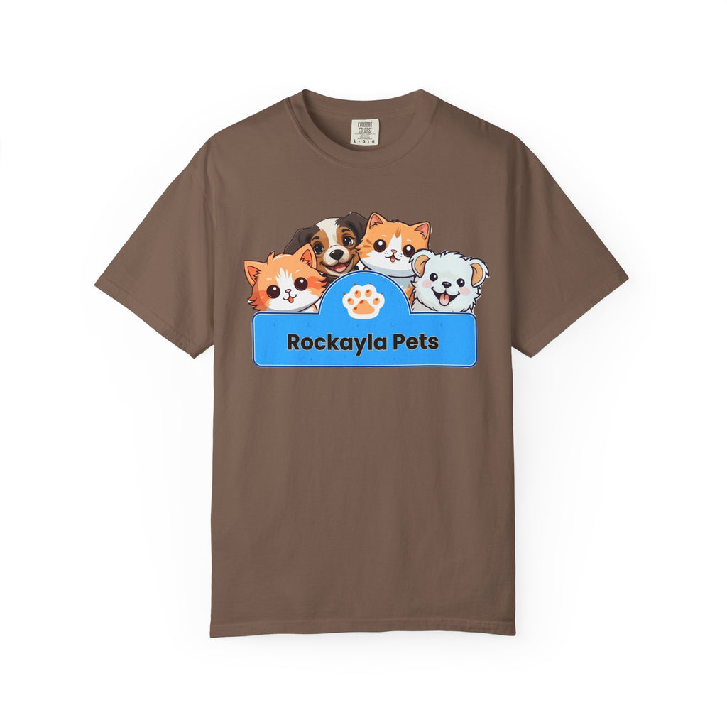 Rockayla Pets Cute Puppy & Kitten Graphic T-Shirt