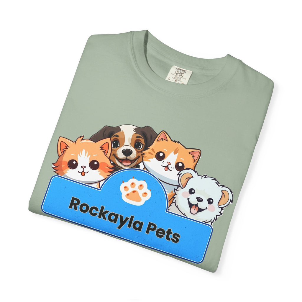 Rockayla Pets Cute Puppy & Kitten Graphic T-Shirt