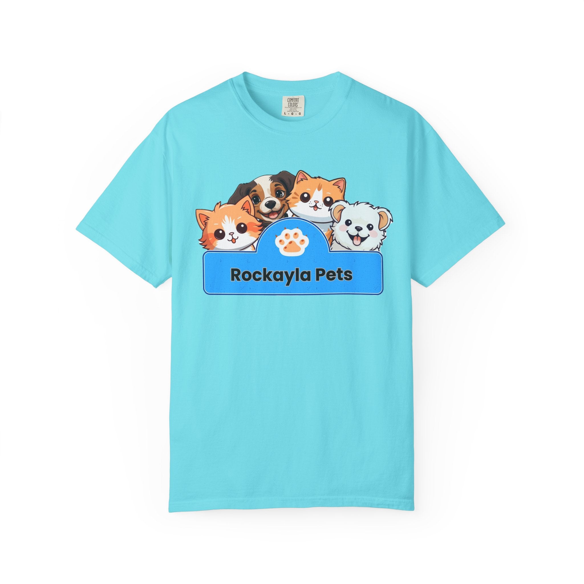 Rockayla Pets Cute Puppy & Kitten Graphic T-Shirt