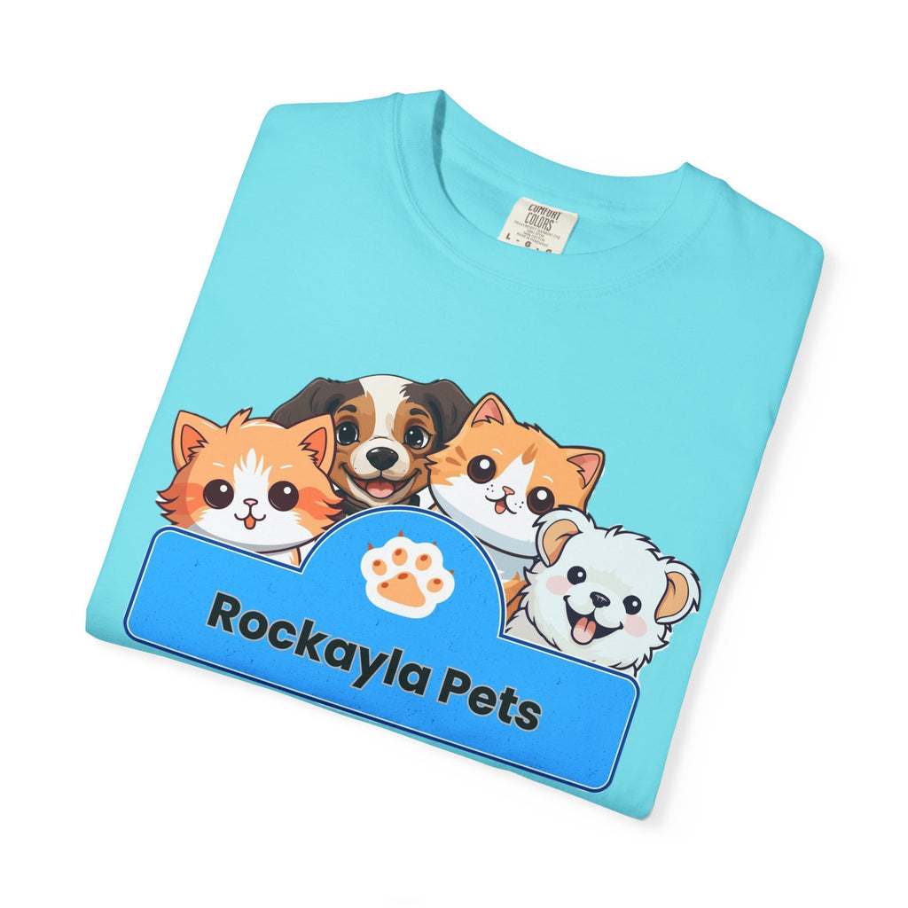 Rockayla Pets Cute Puppy & Kitten Graphic T-Shirt