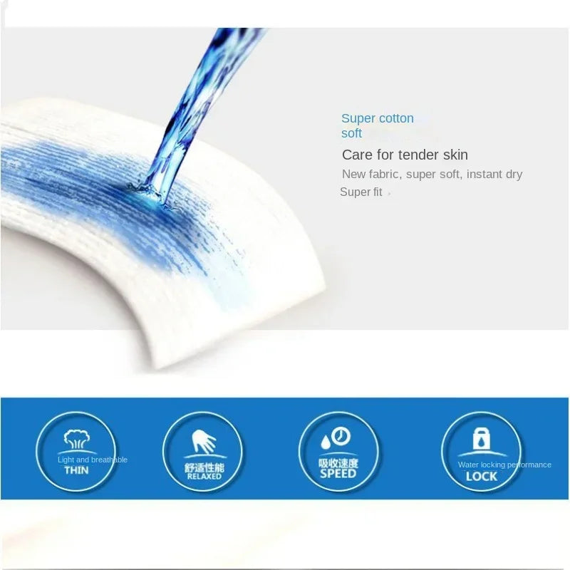 Light blue pet urine pad surface with water streaming onto an absorbent layer